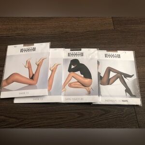 Wolford Sheer Individual 10 and Satin Touch Tights Collection